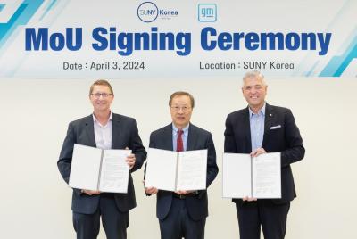 [Student Reporter] MoU Signing Ceremony with General Motors Korea