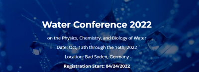Prof. Gun Woong Bahng invited to Water Conference 2022 as a guest speaker